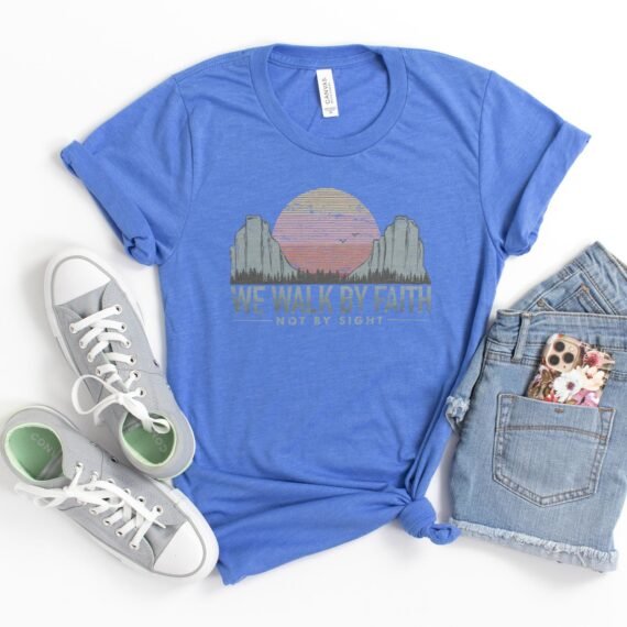 We Walk By Faith Tee