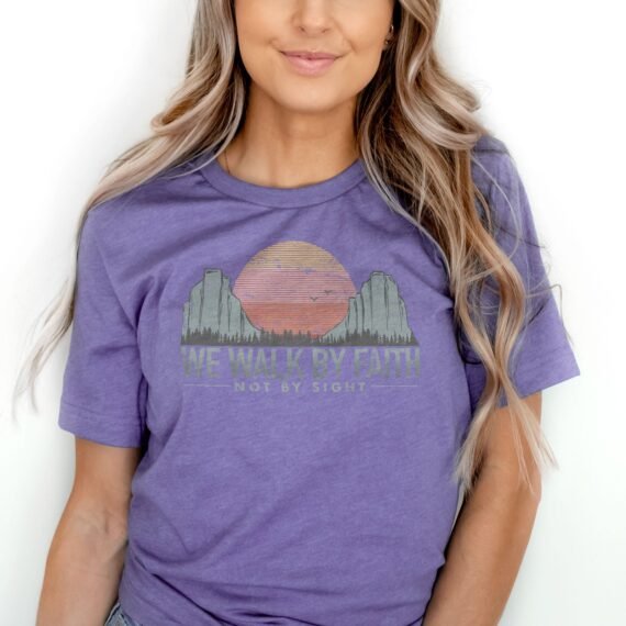 We Walk By Faith Tee