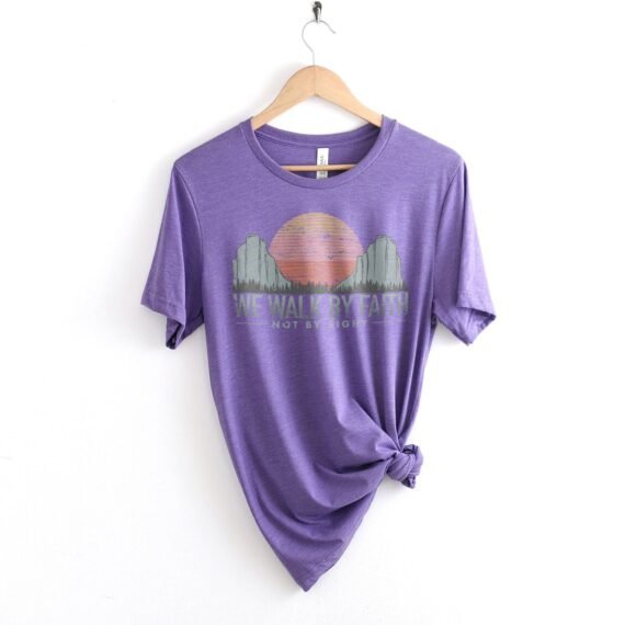 We Walk By Faith Tee