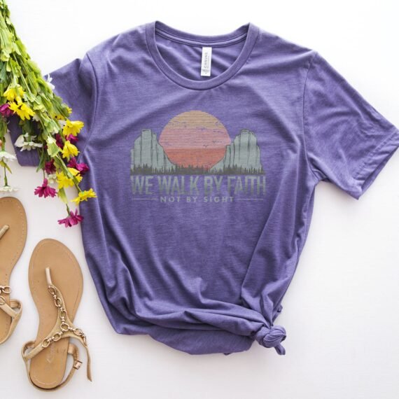 We Walk By Faith Tee