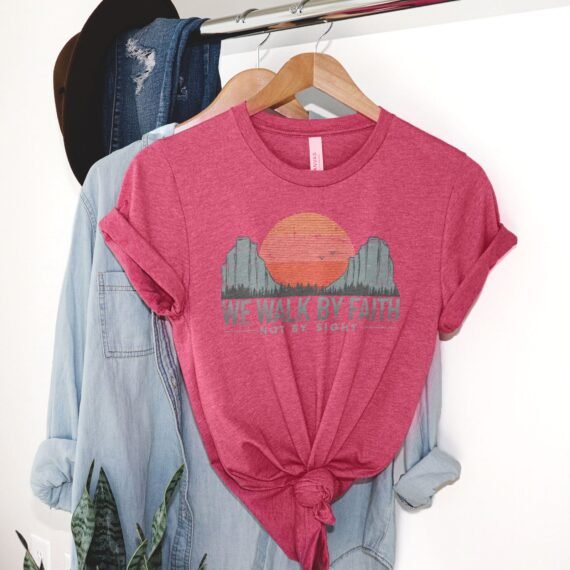 We Walk By Faith Tee