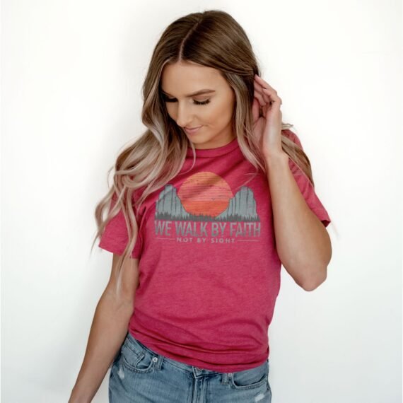 We Walk By Faith Tee