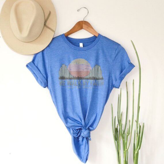We Walk By Faith Tee