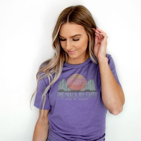 We Walk By Faith Tee