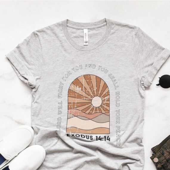 Stay Rooted - Exodus 14:14 Tee